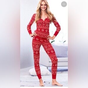 Victoria's Secret Festive Red Sweater